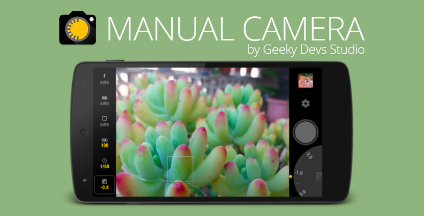 mejores apps de fotografía para Android manual camera