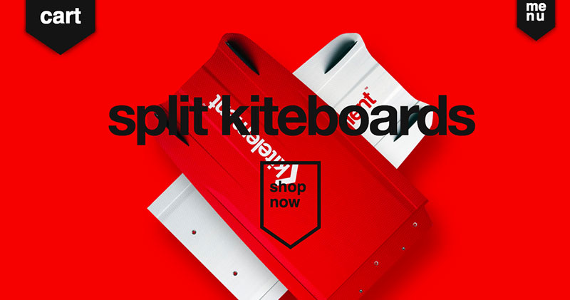 mejores ecommerce de diseno split kiteboards