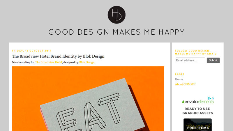 10 blogs de diseño Good Design Makes Me Happy