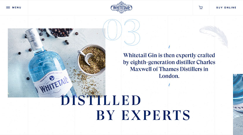 Los mejores e-commerce White Tail Gin