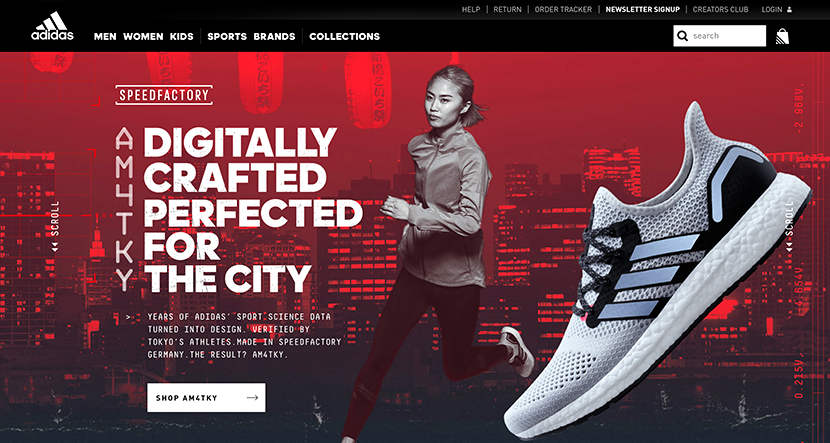 Las mejores web de junio Adidas