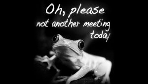 How to avoid unproductive meetings