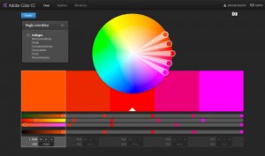 la mejor combinaciones de colores Adobe Kuler
