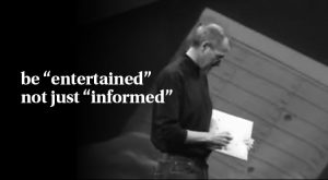 presentation secrets of Steve Jobs