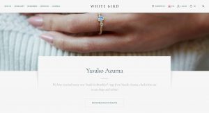 las mejores web del mes Whitebirdjewellery